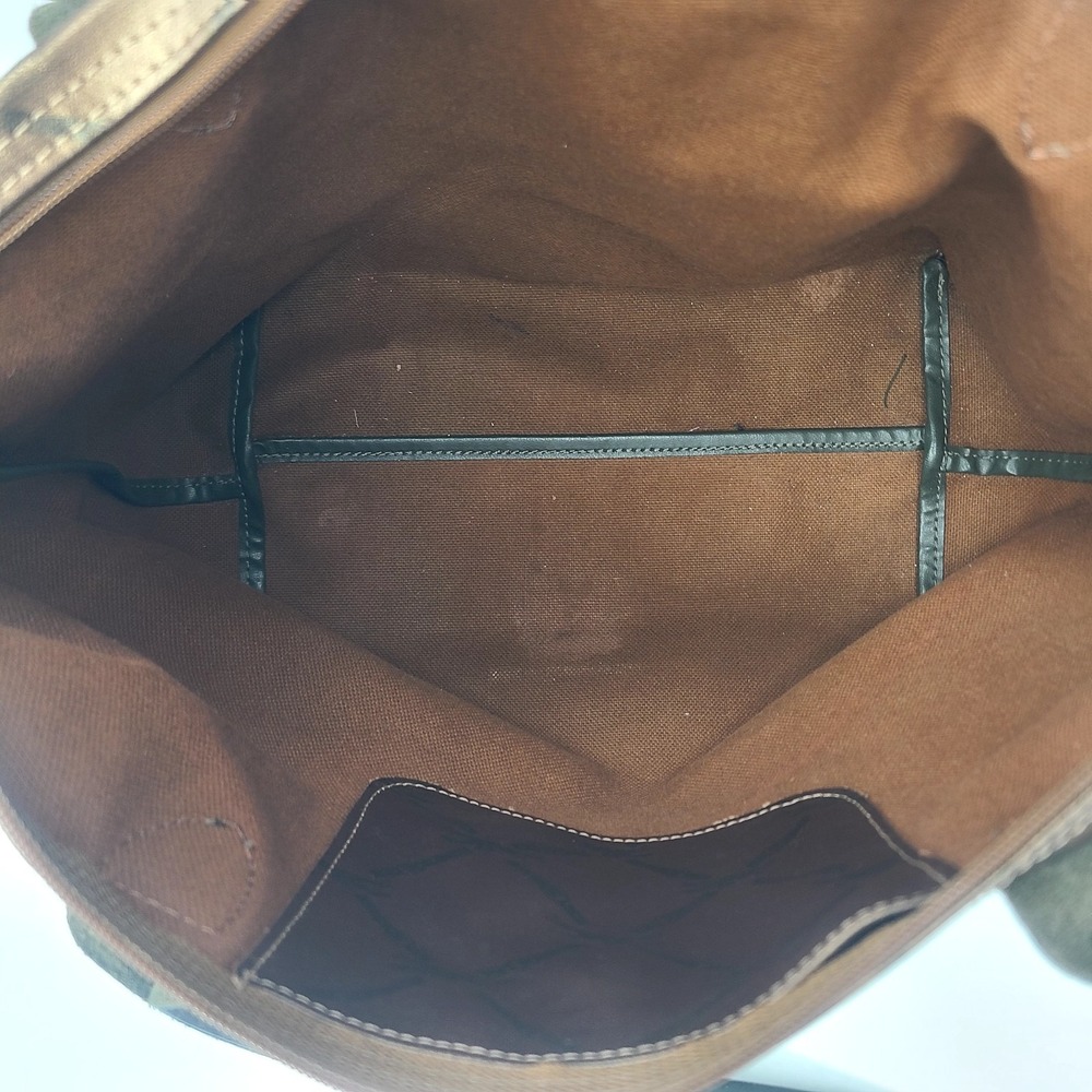 Longchamp Le Pliage Bronze Green Limited Edition Equestrian Medium Tote Bag - Picture 10 of 11